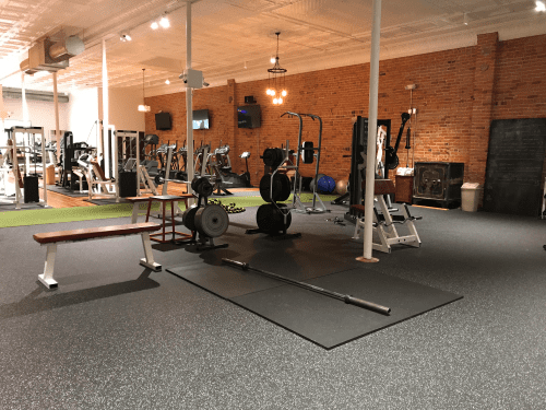 Inside Aurora Fitness Center