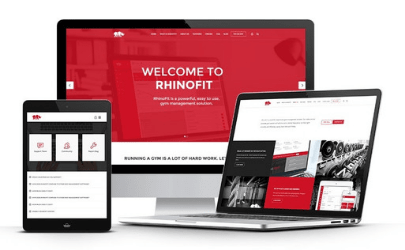 RhinoFit Software on a Tablet