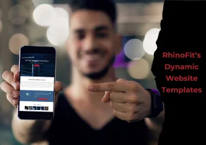 Gym Web Templates and Design by RhinoFit