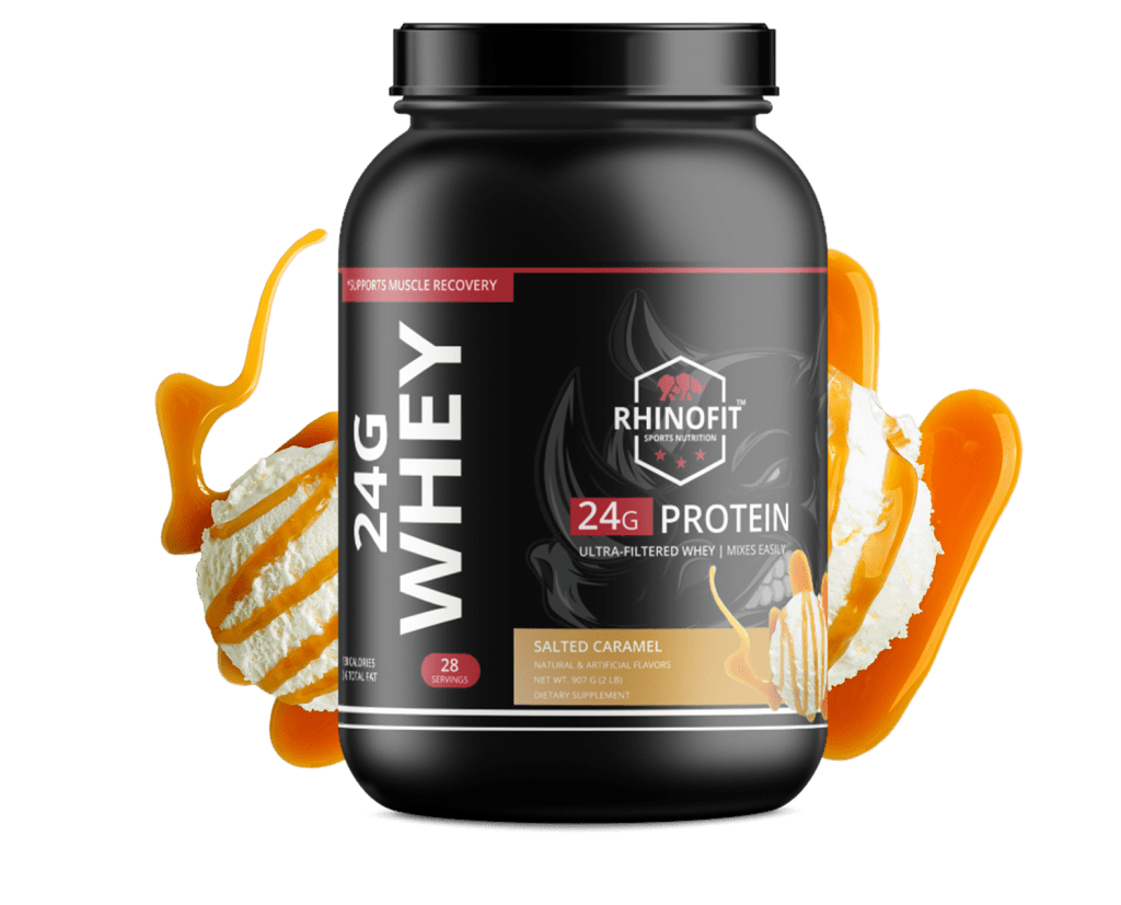 Image of RhinoFit's Caramel Whey Protein Powder