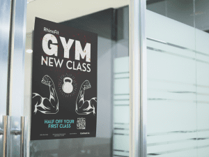 Image of a Unique Membership/Class Offerings Print Campaign