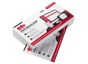 Image of a Business Card Print Campaign