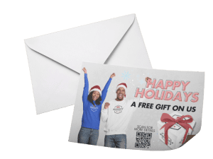 Image of a Holiday Offer Print Campaign