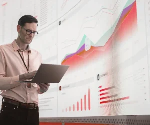 Image of reporting and analytics of gym management solution software