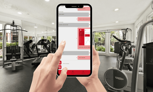 Image of communication between members and owners for their martial arts training gym