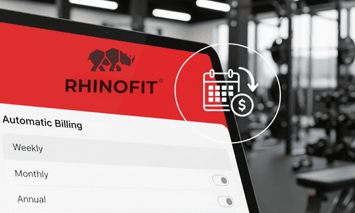 Image of automated billing software for a martial arts training facility