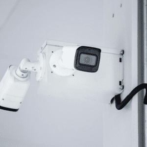 Image of safety and security cameras for 24/7 access
