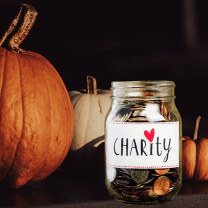 Image of charity trick or treat gym halloween workout