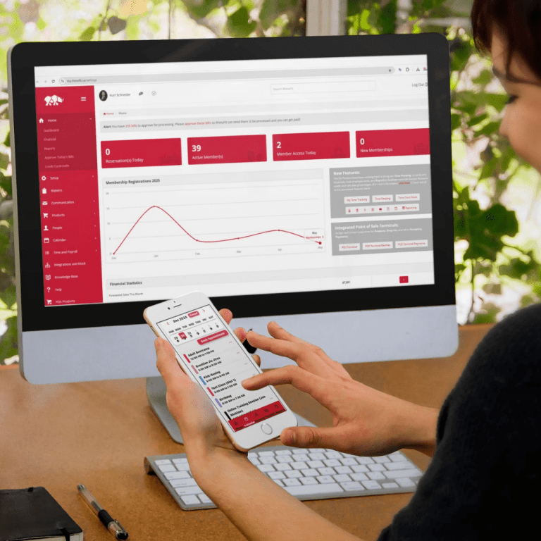 Image of a crossfit gym marketing system for a gym owner