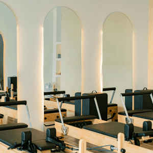 Image of purchasing equipment for a barre studio